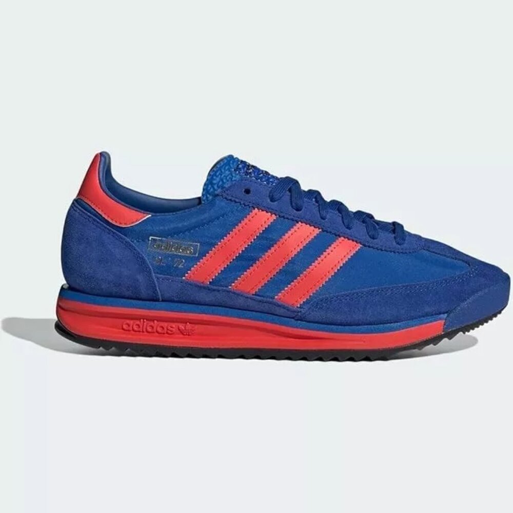 adidas Originals SL 72 RS - Multi Size Men`s Casual Sneakers Blue Red IG4648 NEW